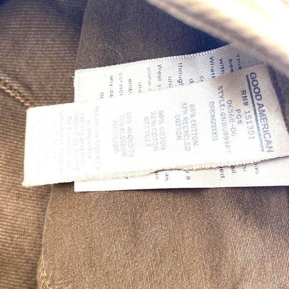 Good American 90s Duster Straight Leg Jeans In Bronze 4/ 27 - Picture 7 of 15